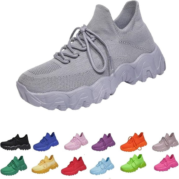 Woman's Sports Shoes: Breathable Mesh surface, Lightweight Comfort Sneakers