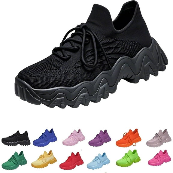 Woman's Sports Shoes: Breathable Mesh surface, Lightweight Comfort Sneakers