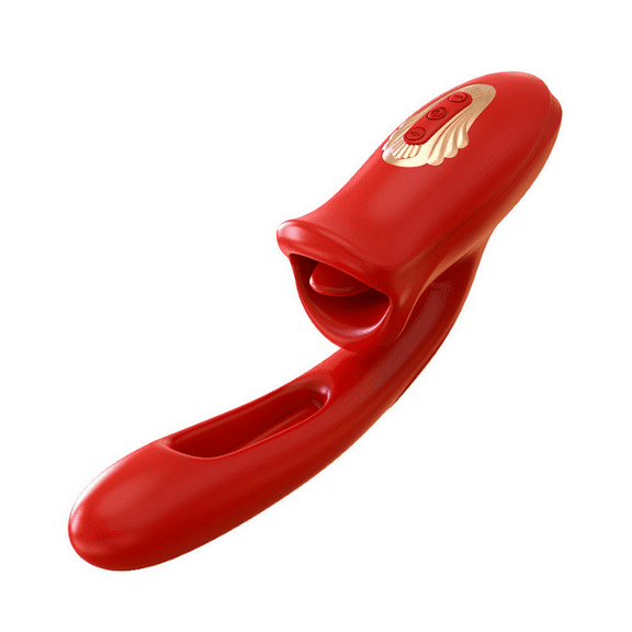 Woman's Tongue Rabbit Vibrator Sex Toy
