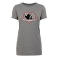 thumbnail image 1 of Woman's Valentine's Day T-shirts, Woman's Crew neck shirts, Valentines Shirts - Cupid, 1 of 1