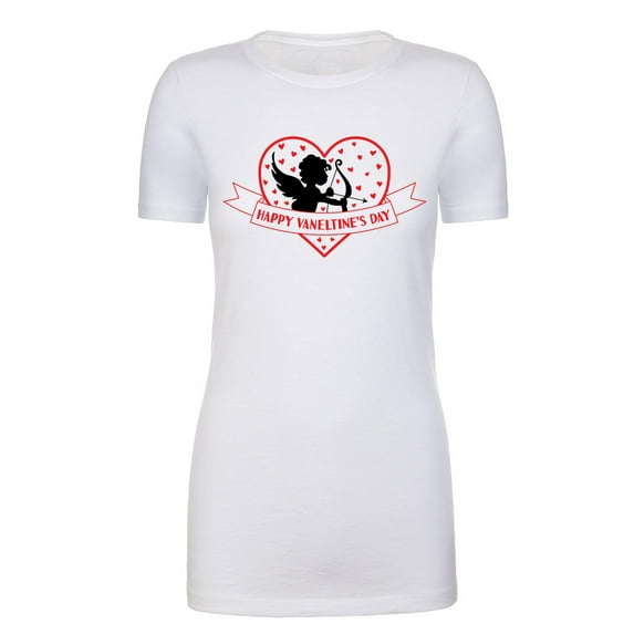 Woman's Valentine's Day T-shirts, Woman's Crew neck shirts, Valentines Shirts - Cupid