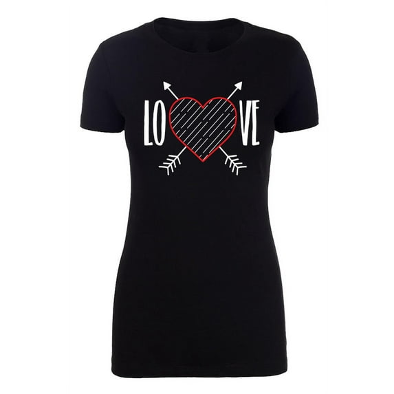 Woman's Valentine's Day T-shirts, Woman's Crew neck shirts, Valentines Shirts - Love