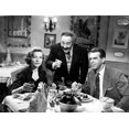 thumbnail image 1 of Woman's World Two Men and Woman Eating Photo Print (8 x 10), 1 of 1