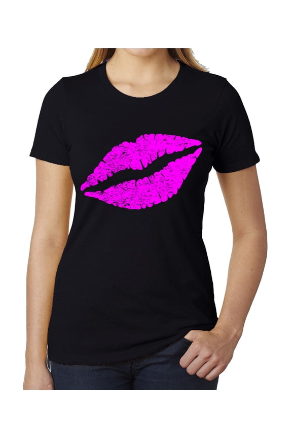 Woman's lips short Sleeve tee, Trendy T-shirts, Cute shirts for woman