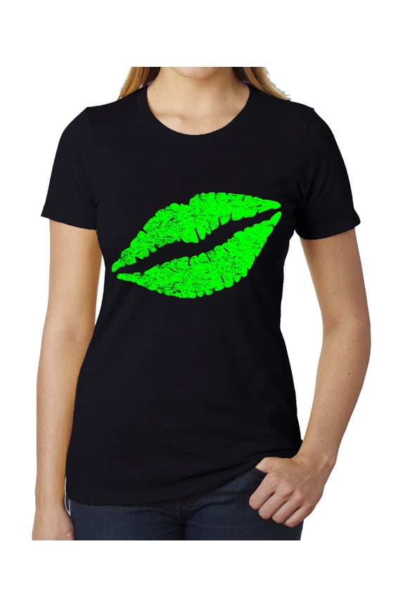 Woman's lips short Sleeve tee, Trendy T-shirts, Cute shirts for woman