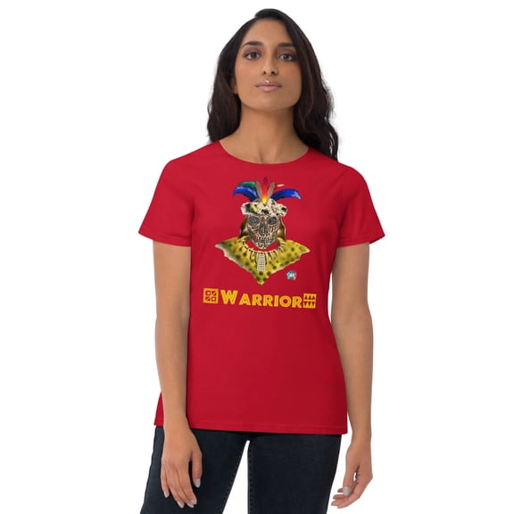 Women's graphic Warrior t-shirt: Zulu