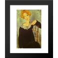 thumbnail image 1 of Woman with red hair 20x24 Framed Art Print by Modigliani, Amedeo, 1 of 2