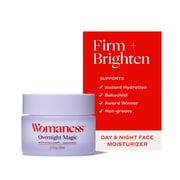 Womaness Overnight Magic Night Face Cream for Women, Anti Aging, Night Moisturizer with Hyaluronic Acid & Bakuchiol Retinol Alternative, 1.7 fl oz