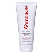 Womaness The Works, All over Toning Body Cream, Hydrating, Anti Aging Skin Tightening Cream with Niacinamide & Hyaluronic Acid, Menopause Care, 200 ml