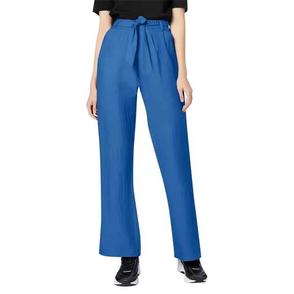 Womans Pants Straight Wide Leg Baggy Blue Pant Casual Outfits Comfortable Pants Fashion Clothing