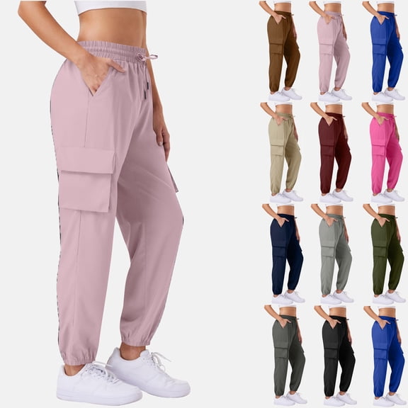 Womans Pants Women Pant Cargo Women Pants Women's Outdoor-drying Pants Rushing Pants Spring And Summer Hiking Mountaineering Pants-drying Pants Casual Sports Pants Pink XXL