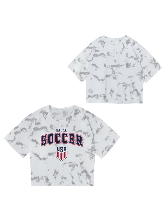 United States Men's National Team USMNT USA Women's Fashion Soccer Graphic Tee