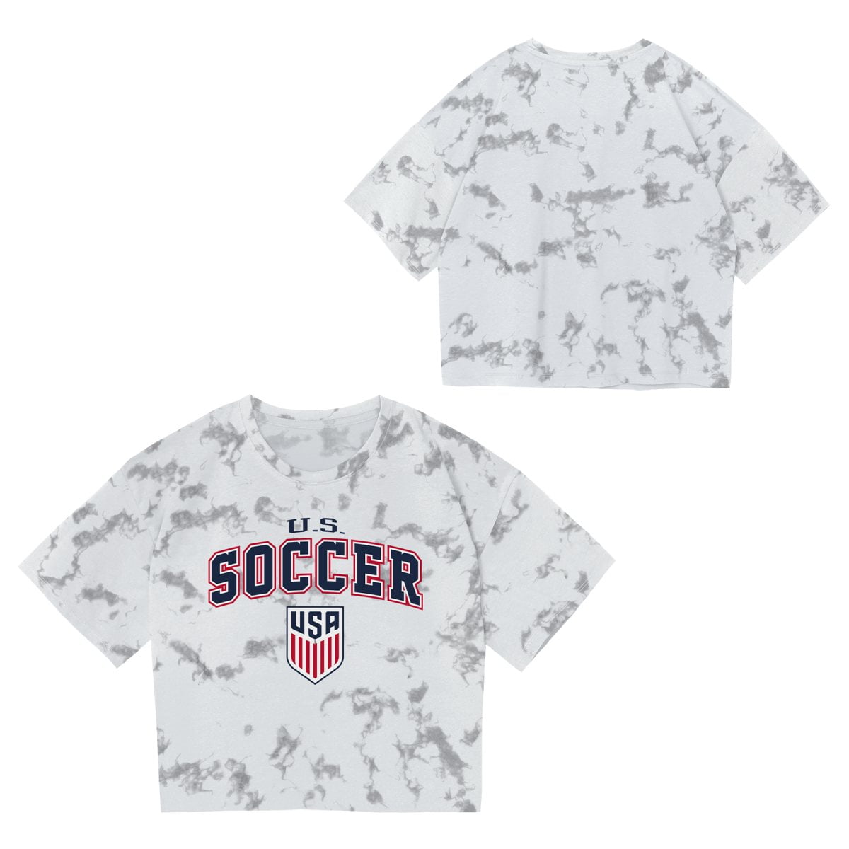United States Men's National Team USMNT USA Women's Fashion Soccer Graphic Tee