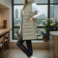 thumbnail image 1 of Womans Vests Puffer Vest for Women Zipper Sleeveless Womens Vests Lightweight Winter Clothing Puffy Coats for Women, 1 of 6