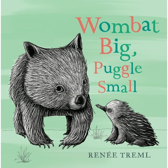 Wombat Big, Puggle Small (Board book)