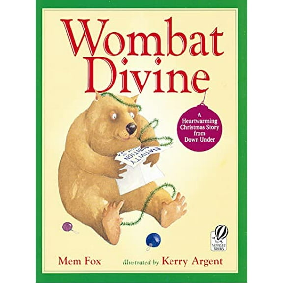 Pre-Owned Wombat Divine: A Christmas Holiday Book for Kids (Paperback) 0152020969