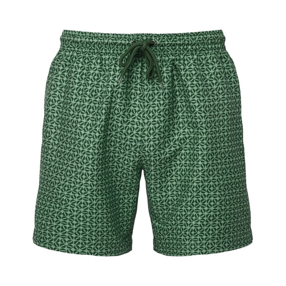 Wombat Mens All-Over Print Swim Shorts
