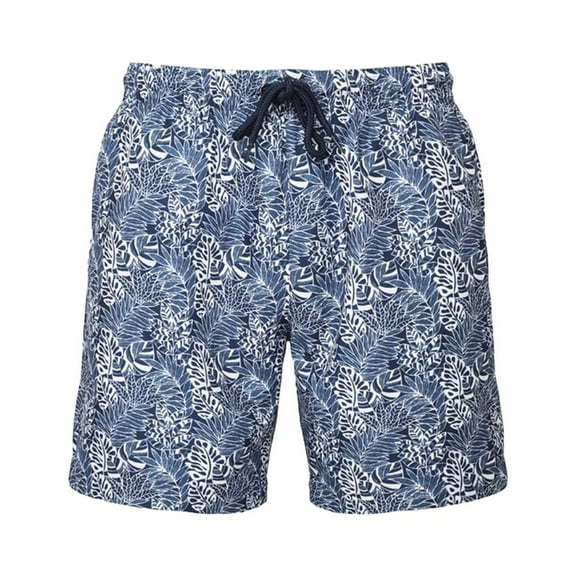 Wombat Mens Leaf Print Swim Shorts