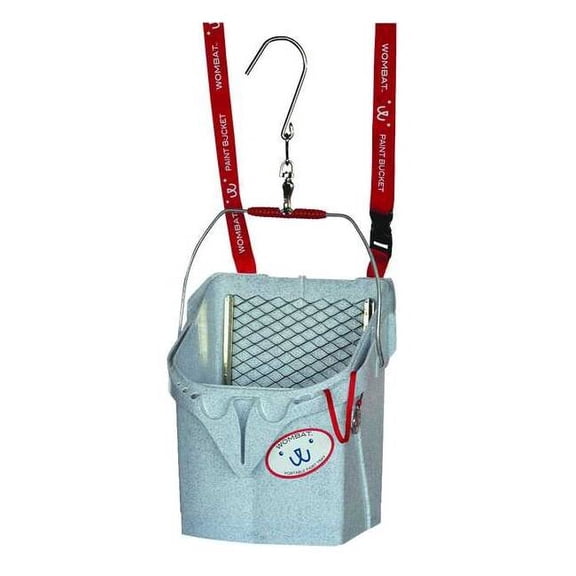 Wombat Portapaint Paint Bucket,1 gal,13",8 1/2" L,10" W 5009