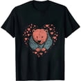 thumbnail image 1 of Wombats Heart Aussie Australia Animal Wildlife Wombat T-Shirt, 1 of 5