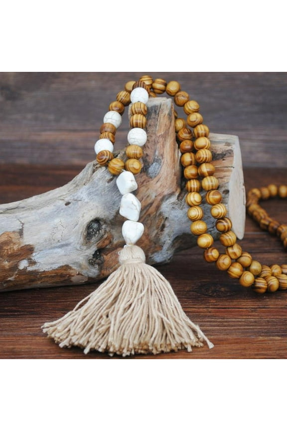 Wome Boh Clothing Pendant Tassel Jewelry Chain String Long Necklace