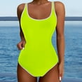 thumbnail image 1 of Women 1 Piece Swimwear Sexy Swimsuit Push Up High Waisted Bathing Suit Training Swimwear Bathing Sport Control Swimsuit Swimwear Leopard Bikini Men's Yoga Shorts Sexy Mini Bikini Flat Bikini Sexy, 1 of 4