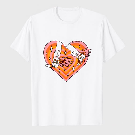 Women 100% Cotton T-Shirt Western Cowgirl Graphic Cute Vintage Style for Casual Party