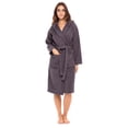 thumbnail image 1 of Women 100% Luxury Terry Shawl Cotton Hooded Toweling Bathrobe Spa, 1 of 6