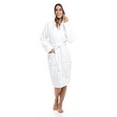 thumbnail image 1 of Women 100% Luxury Terry Shawl Cotton Hooded Toweling Bathrobe Spa, 1 of 7