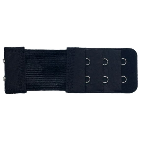 Women 2 Hook Bra Extender Elastic Underwear Extension Strap Clip Expander Buckle