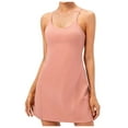thumbnail image 1 of Women 2 Piece Outfits Sets Summer Women Summer Outfit Clothing Set Female V-Neck Sleeveless Tops Skirt Suit Casual Pant Style S_413 Women's Tracksuits Pinks M, 1 of 6