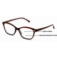thumbnail image 1 of Women 2 Tone Cateye Clear Progressive Reader - Zero Power On Top - No Bubble Reading Glasses Z110 +1.50, 1 of 4