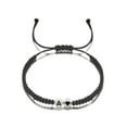 thumbnail image 1 of Women 26 Letters Hand Woven Glow in Dark Bracelet Name Braided Bracelet Men Couple Women Friendship Bracelet, 1 of 7