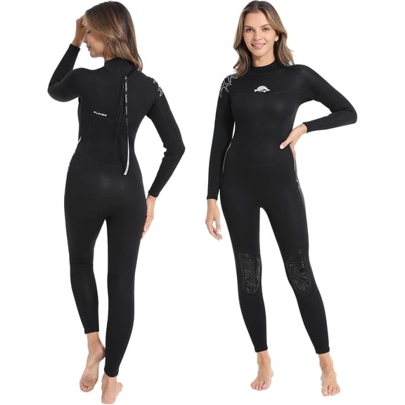 Women 2MM Neoprene Wetsuit/Dive Suit with Back Zip - 3XL