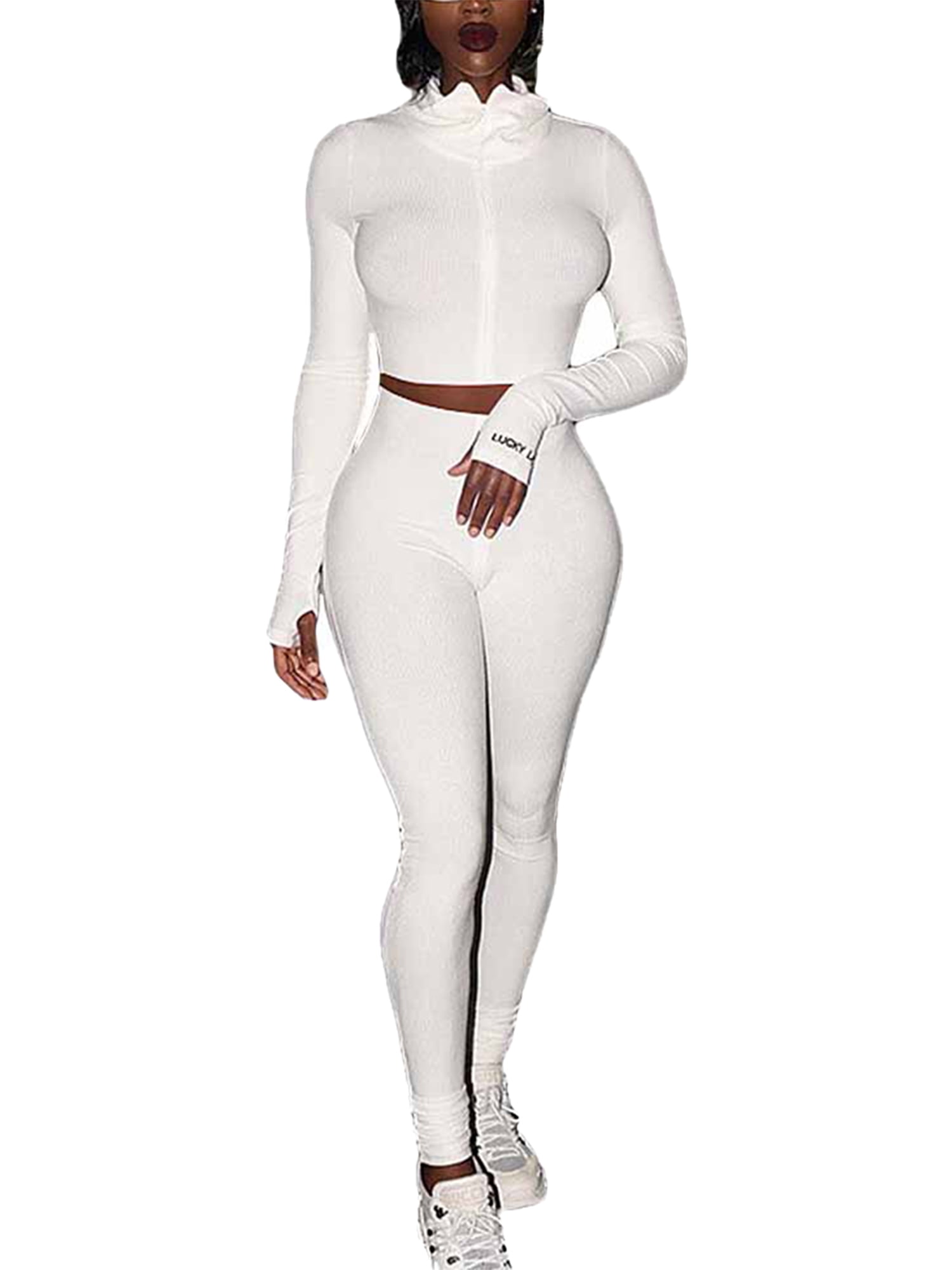 Womens skinny best sale tracksuit