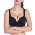 thumbnail image 1 of Women 3/4 Cup ComfortFlex Fit Sports Yoga Bra Seamless Vest Crop Bralette, 1 of 1