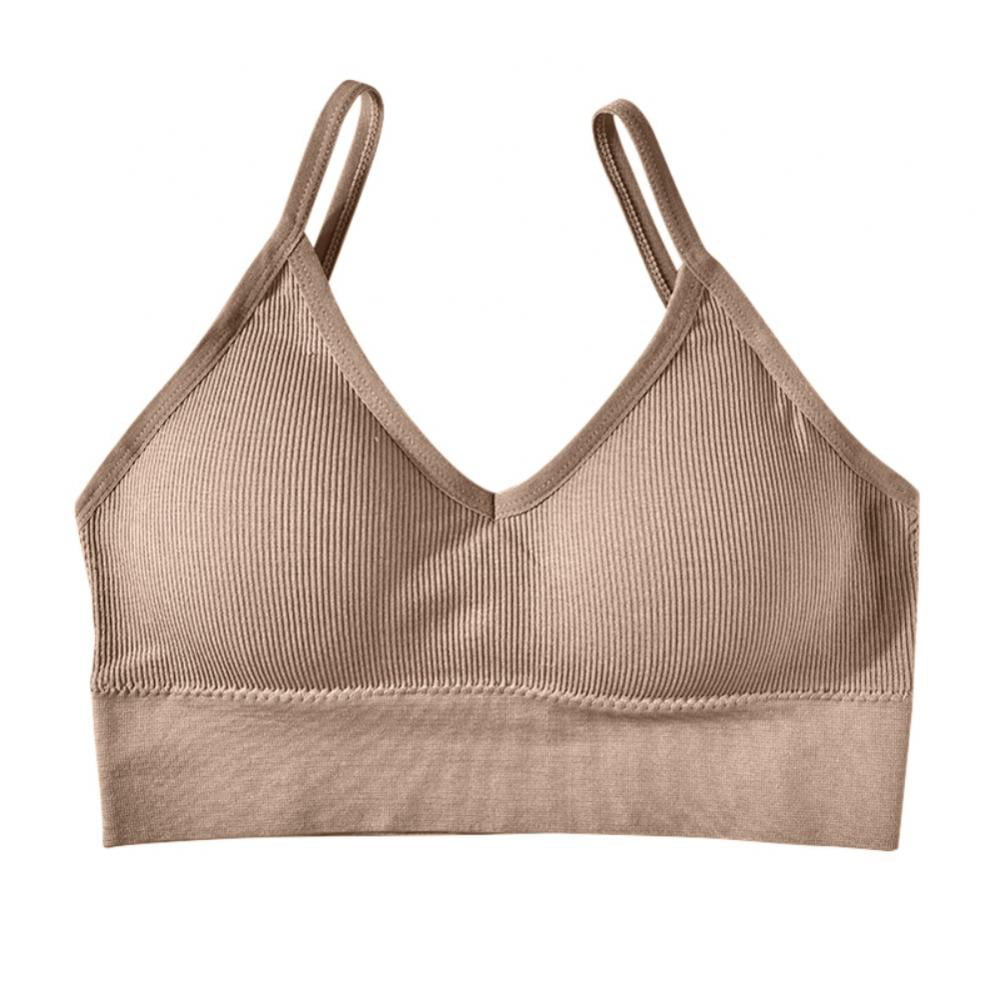 Seamless Backless Yoga U Seamless Racerback Bra For Women And Girls  Shockproof, Padded Push Up Top For Running And Training Cotton Solid  Underwear From Ejuhua, $6.4