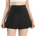 thumbnail image 1 of Women 3" Sport Shorts 2 in 1 Active Yoga Gym Shorts Double Stretch Soft Layer Workout Fitness Running Athletic Shor, 1 of 5
