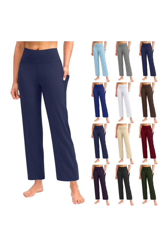 Women 3d Cellulite Leggings High Waisted Bootcut Dance Pants Casual Wide Leg Yoga Pants Bell Bottom Leggings for Workout Running Athletic Activewear