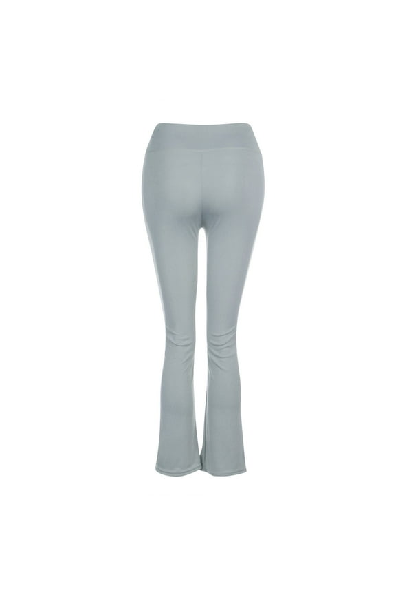 Women 3d Cellulite Pants High Waisted Workout Yoga Pants Casual Bootcut Yoga Pants Fitness Pants for Workout Running Athletic Activewear