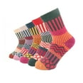 thumbnail image 1 of Women 5 Pairs Super Soft Winter Non-Skid Cozy Fuzzy Solid Slipper Socks 5-9, 1 of 9