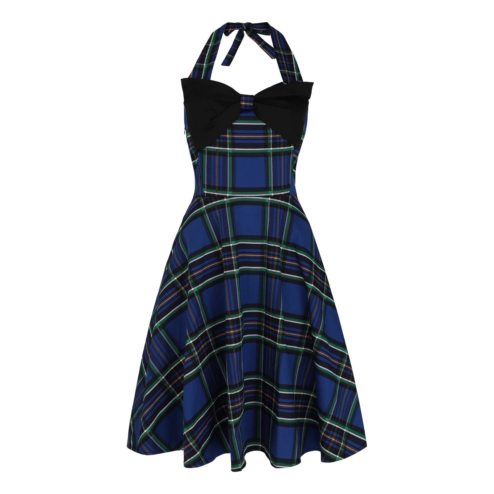 1950s Polka Dot Sleeveless Midi Swing Robe Pin Up Elegant Vintage 50s 60s Retro Party Dresses
