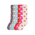 thumbnail image 1 of Women 6 Pairs of Cozy Plush Soft 22" Knee High Socks [Pattern: DOT], 1 of 8