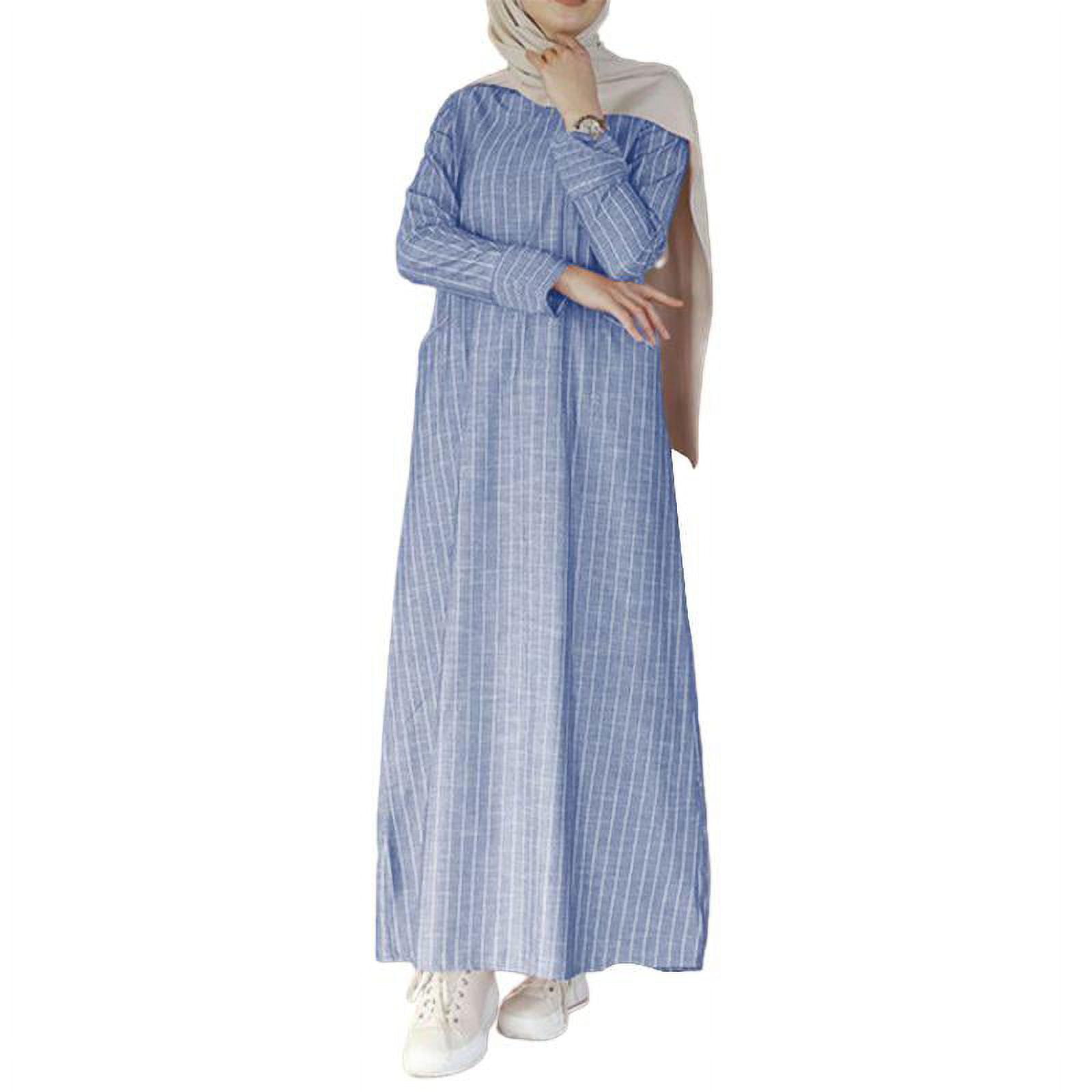 HS5861 Solid Color Sleeve Robe (without Headscarf), Elegant Temperament Instantly abaya girl