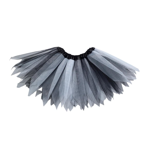 Women 80's Tutu Skirt Layered Tulle Petticoat Halloween Tutu