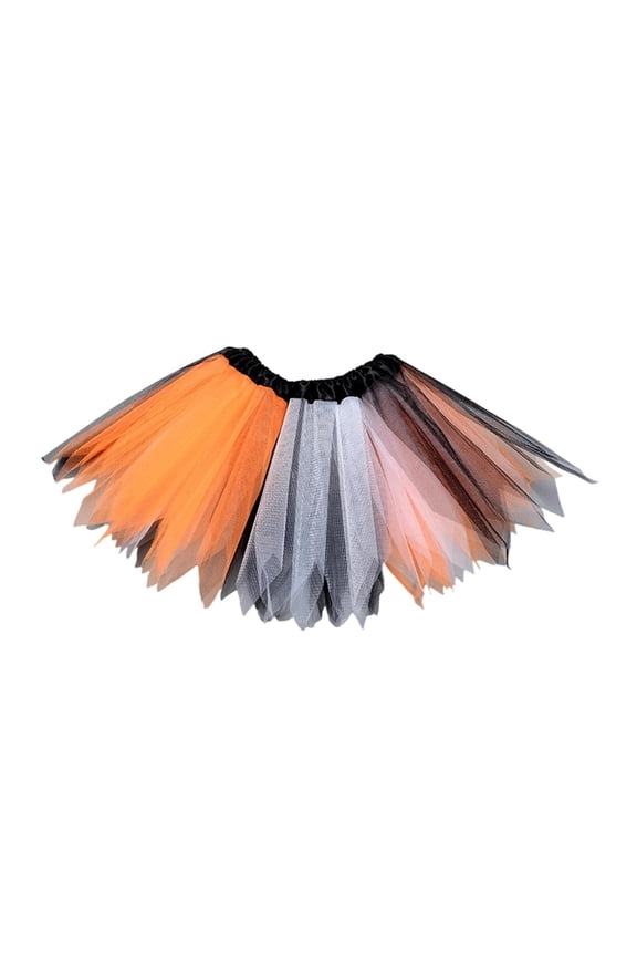 Women 80's Tutu Skirt Layered Tulle Petticoat Halloween Tutu