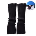thumbnail image 1 of Women 80s Ribbed Leg Warmers Knitted Wool Crochet Long Boot Socks for Party Dance Sports Yoga Accessories, 1 of 1