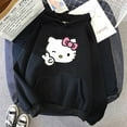 Women 90s Y2k 2000s Hoodies Hello Kitty Hip Hop Hoodie Sanrio