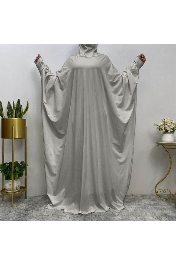 Women Abaya Prayer Dress Hooded Women Hijab Kaftan Arab Robe Womens Sports Dress Sleeveless Maxi Dress Long Summer Dresses Women Short Sleeve Midi Dress Long Sleeve Swing Dress for Women Midi Dress