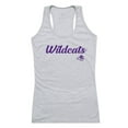 thumbnail image 1 of Women Abilene Christian Wildcats Script Tank T-Shirt, Heather Grey - 2XL, 1 of 1